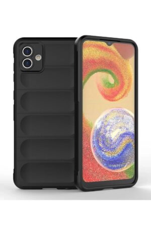 Samsung Galaxy A04 Kılıf Optimum Silikon - Siyah-(5796)