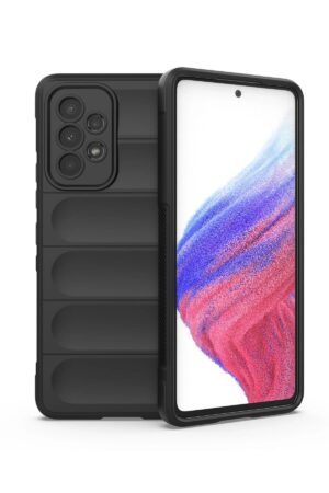 Samsung Galaxy A53 5G Kılıf Optimum Silikon - Siyah-(5796)