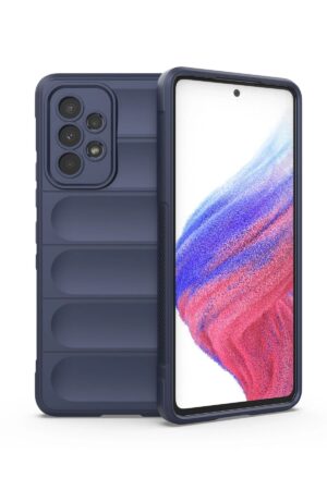 Samsung Galaxy A53 5G Kılıf Optimum Silikon - Lacivert-(5796)