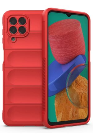 Samsung Galaxy M33 Kılıf Optimum Silikon - Kırmızı-(5796)