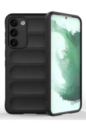 Samsung Galaxy S23 Plus Kılıf Optimum Silikon - Siyah-(5796)