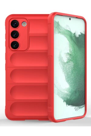 Samsung Galaxy S23 Plus Kılıf Optimum Silikon - Kırmızı-(5796)