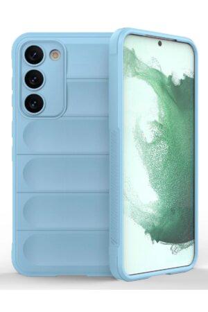 Samsung Galaxy S23 Plus Kılıf Optimum Silikon - Sky Blue-(5796)