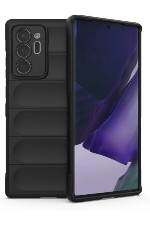 Samsung Galaxy Note 20 Ultra Kılıf Optimum Silikon - Siyah-(5796)