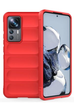 Xiaomi Mi 12T Pro Kılıf Optimum Silikon - Kırmızı-(5796)