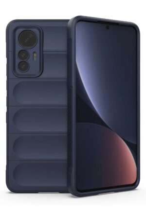 Xiaomi Mi 12 Lite Kılıf Optimum Silikon - Lacivert-(5796)