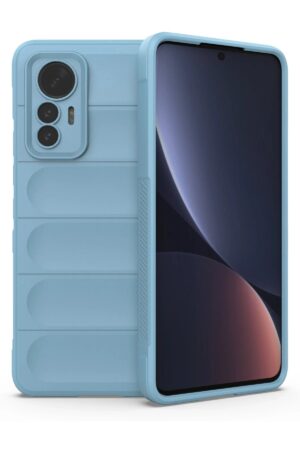 Xiaomi Mi 12 Lite Kılıf Optimum Silikon - Sky Blue-(5796)