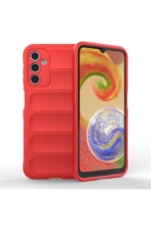 Samsung Galaxy A14 4G Kılıf Optimum Silikon - Kırmızı-(5796)