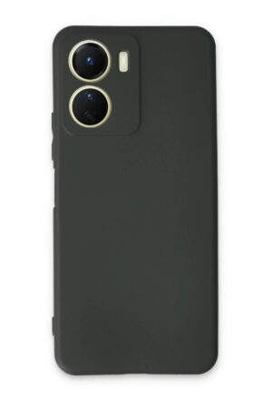 Vivo Y16 Kılıf First Silikon - Koyu Yeşil-(5796)