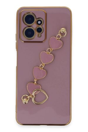 Xiaomi Redmi Note 12 4G Kılıf Esila Silikon - Mor-(5796)