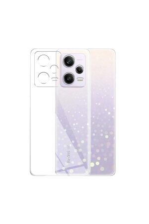 Xiaomi Redmi Note 12 5G Kılıf Lüx Şeffaf Silikon-(5796)