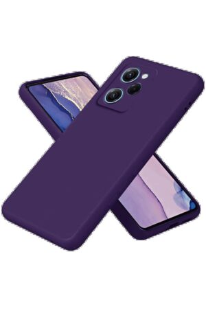 Xiaomi Poco X5 Pro 5G Nano içi Kadife Silikon - Mor-(5796)