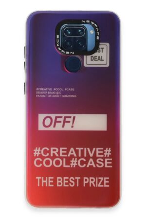 Xiaomi Redmi Note 9 Kılıf Estoril Desenli Kapak - Estoril - 9-(5796)