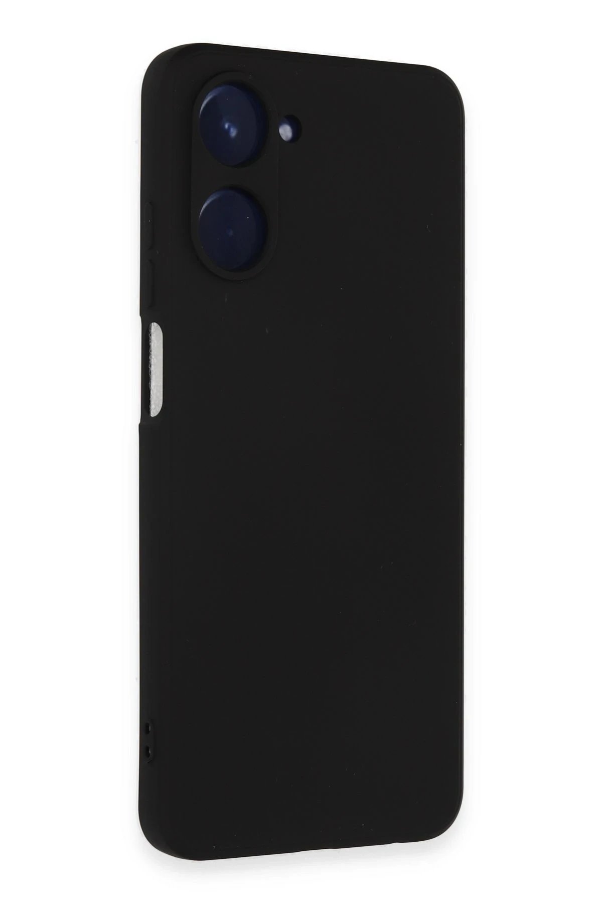 Realme 10 4G Kılıf Nano içi Kadife Silikon - Siyah-(5796) - Görsel 2