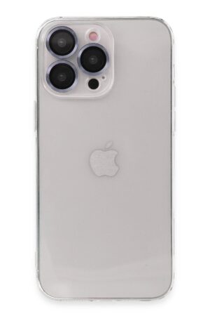 iPhone 13 Pro Max Kılıf Luko Lens Silikon - Sierra Blue-(5796)