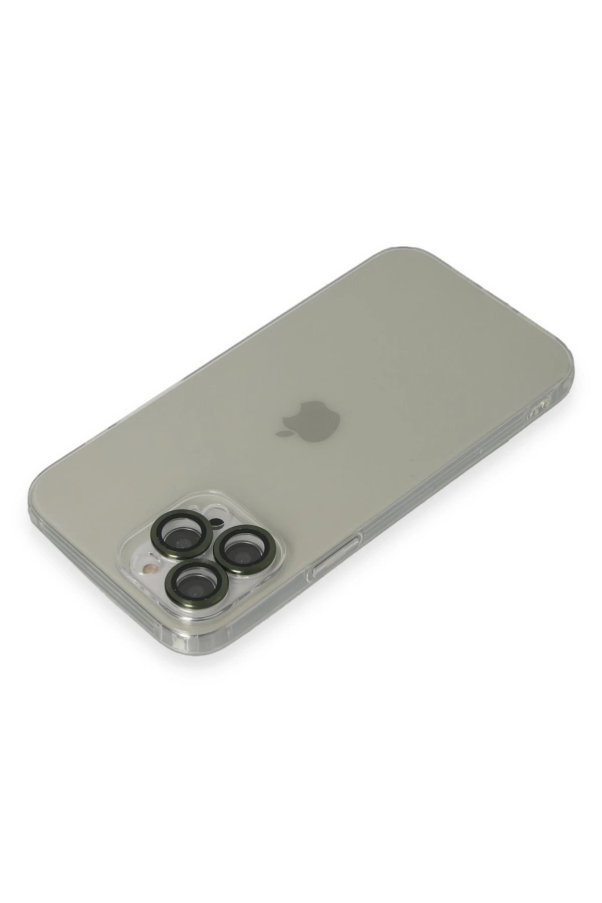 iPhone 13 Pro Max Kılıf Luko Lens Silikon - Yeşil-(5796) - Görsel 3
