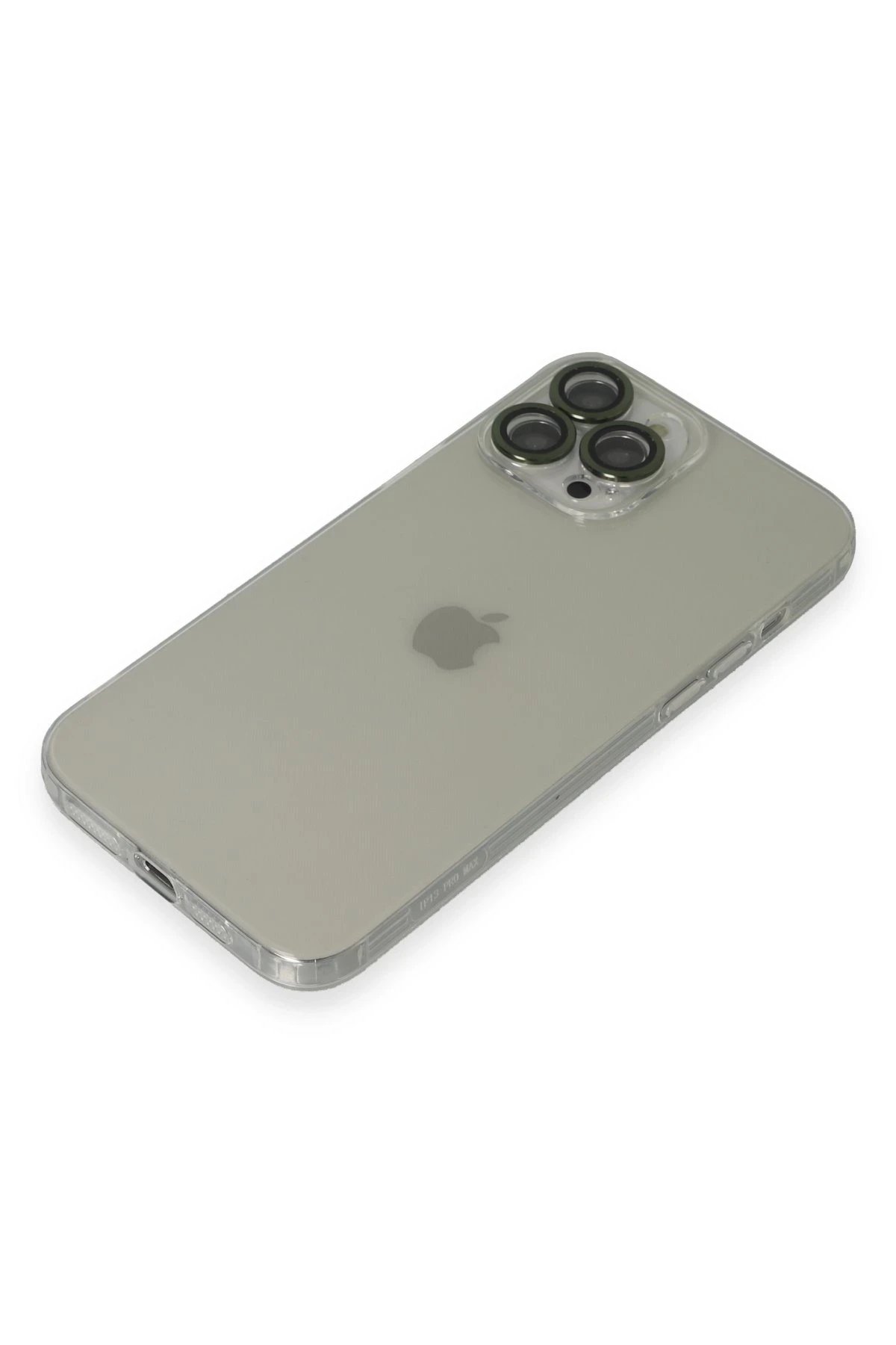 iPhone 13 Pro Max Kılıf Luko Lens Silikon - Yeşil-(5796) - Görsel 4