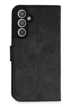 Samsung Galaxy A34 5G Kılıf Trend S Plus Kapaklı Kılıf - Siyah-(5796)