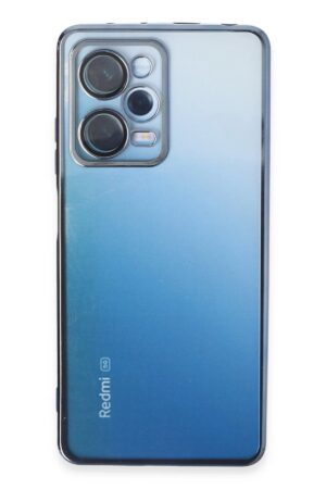 Xiaomi Redmi Note 12 Pro 5G Kılıf Lensli Silikon - Açık Mavi-(5796)