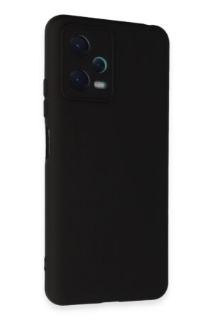 Xiaomi Redmi Note 12 5G Kılıf Nano içi Kadife Silikon - Siyah-(5796)