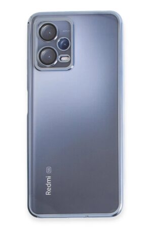 Xiaomi Redmi Note 12 5G Kılıf Lensli Silikon - Açık Mavi-(5796)