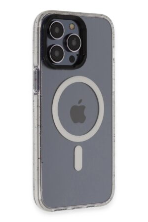 iPhone 14 Pro Kılıf Tigra Magsafe Kapak - Beyaz-(5796)