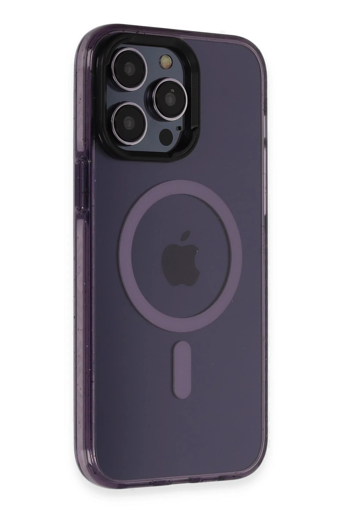 iPhone 14 Pro Max Kılıf Tigra Magsafe Kapak - Derin Mor-(5796)