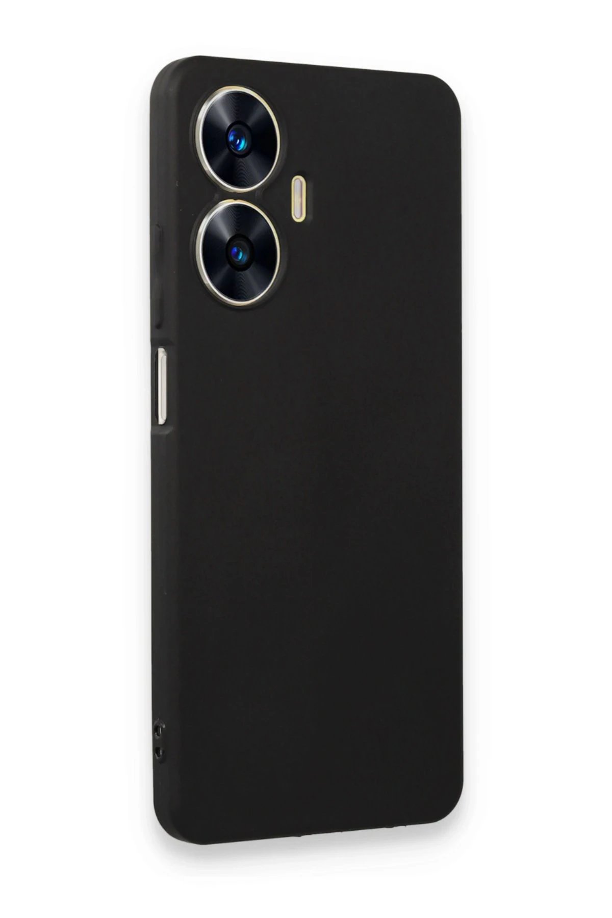 Realme C55 Kılıf First Silikon - Siyah-(5796) - Görsel 2