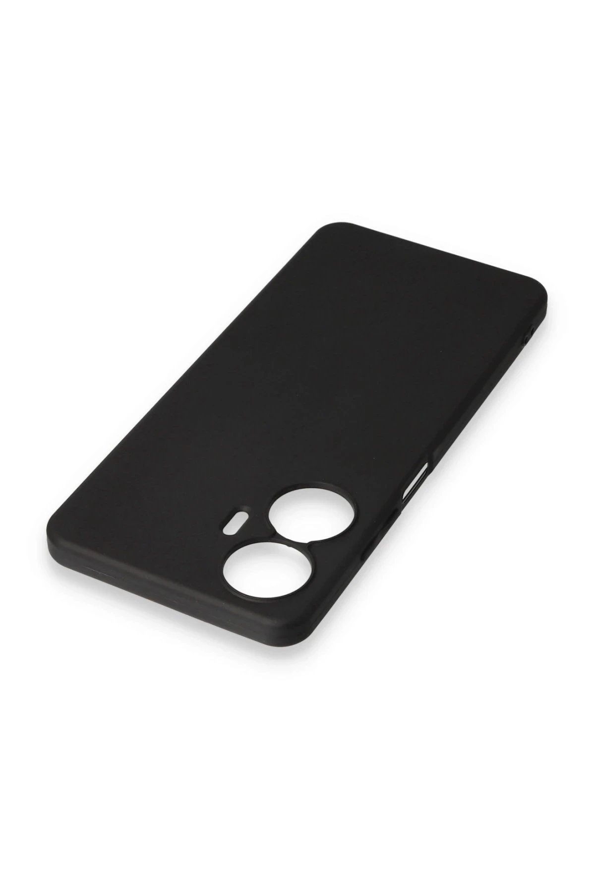 Realme C55 Kılıf First Silikon - Siyah-(5796) - Görsel 5