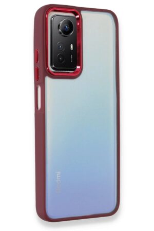 Xiaomi Redmi Note 12S Kılıf Dora Kapak - Kırmızı-(5796)