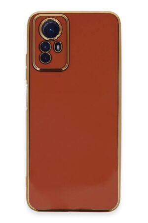 Xiaomi Redmi Note 12S Kılıf Volet Silikon - Kırmızı-(5796)