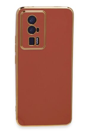 Xiaomi Poco F5 Pro Kılıf Volet Silikon - Kırmızı-(5796)