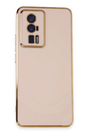 Xiaomi Poco F5 Pro Kılıf Volet Silikon - Pembe-(5796)