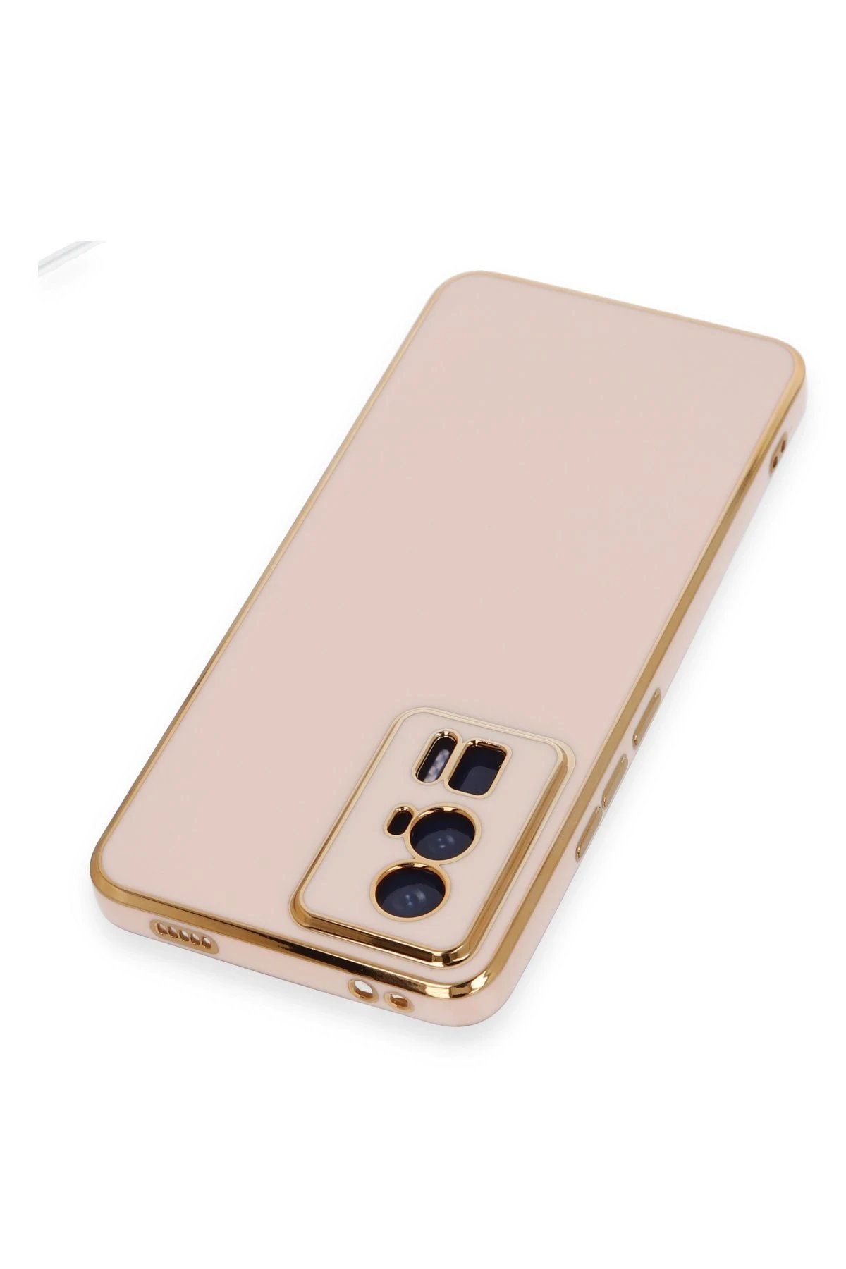 Xiaomi Poco F5 Pro Kılıf Volet Silikon - Pembe-(5796) - Görsel 5