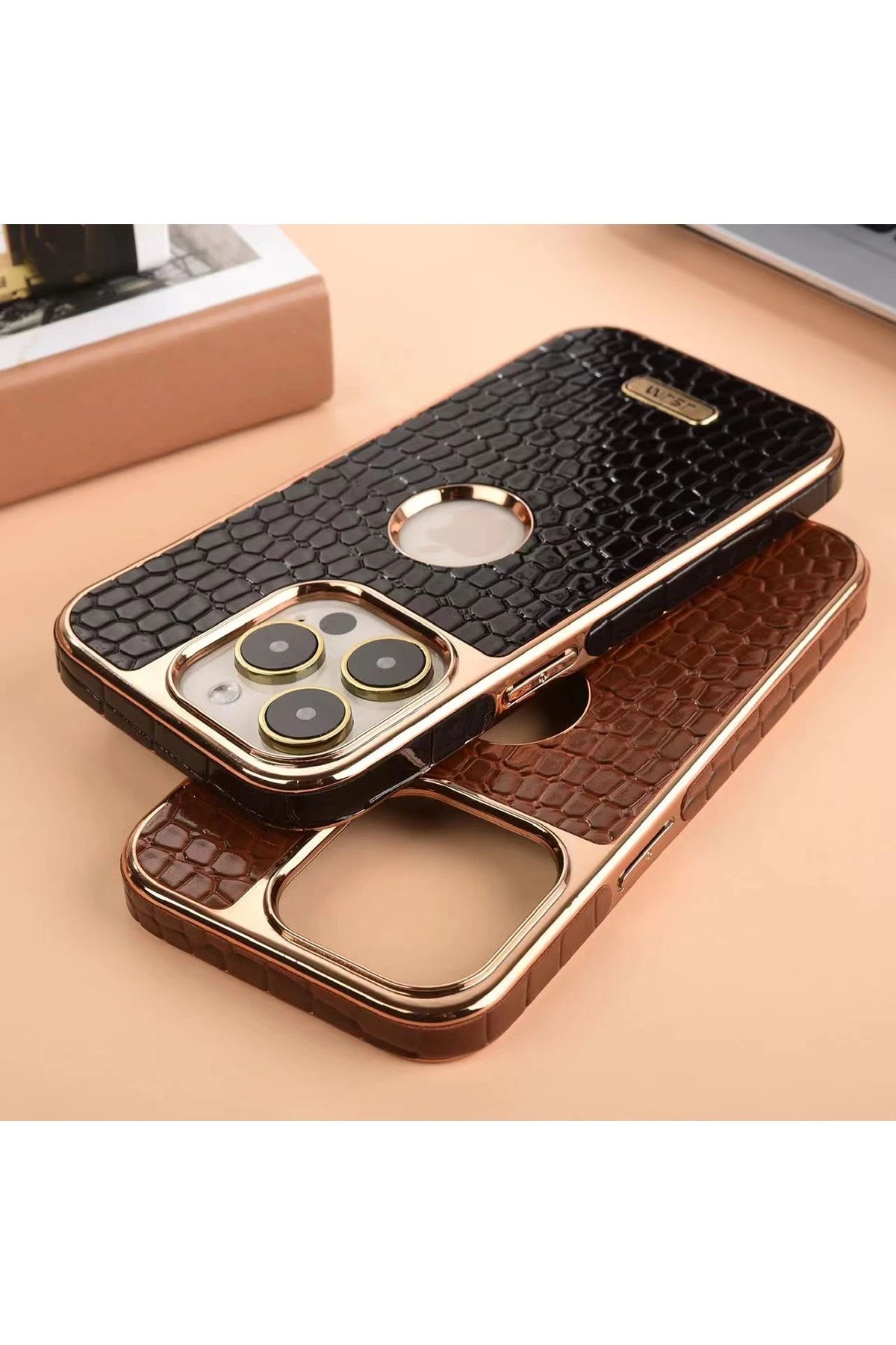 iPhone 14 Pro Max Kılıf Snake Kapak - Sierra Blue-(5796) - Görsel 3