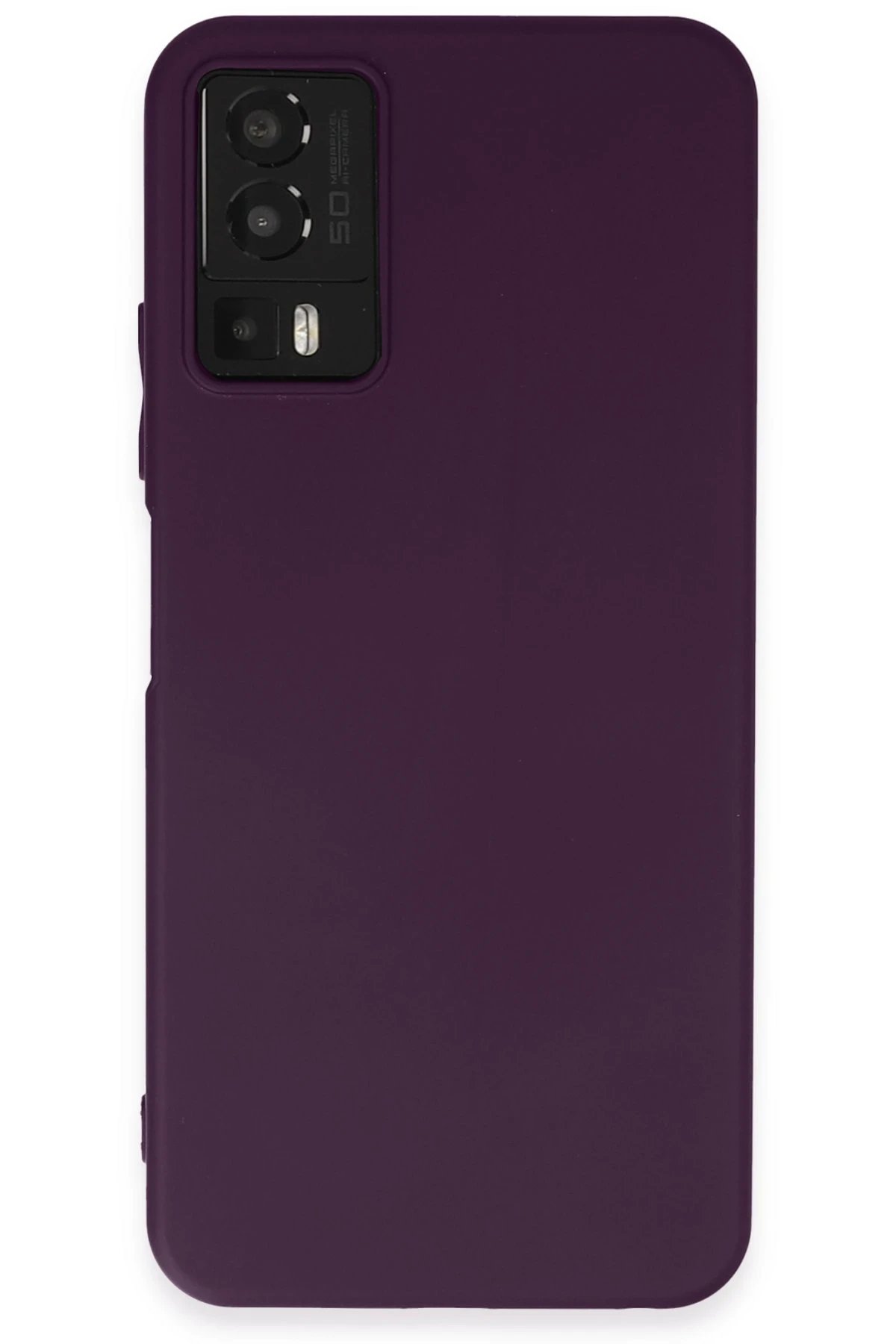 General Mobile GM 23 Kılıf First Silikon - Mor-(5796)