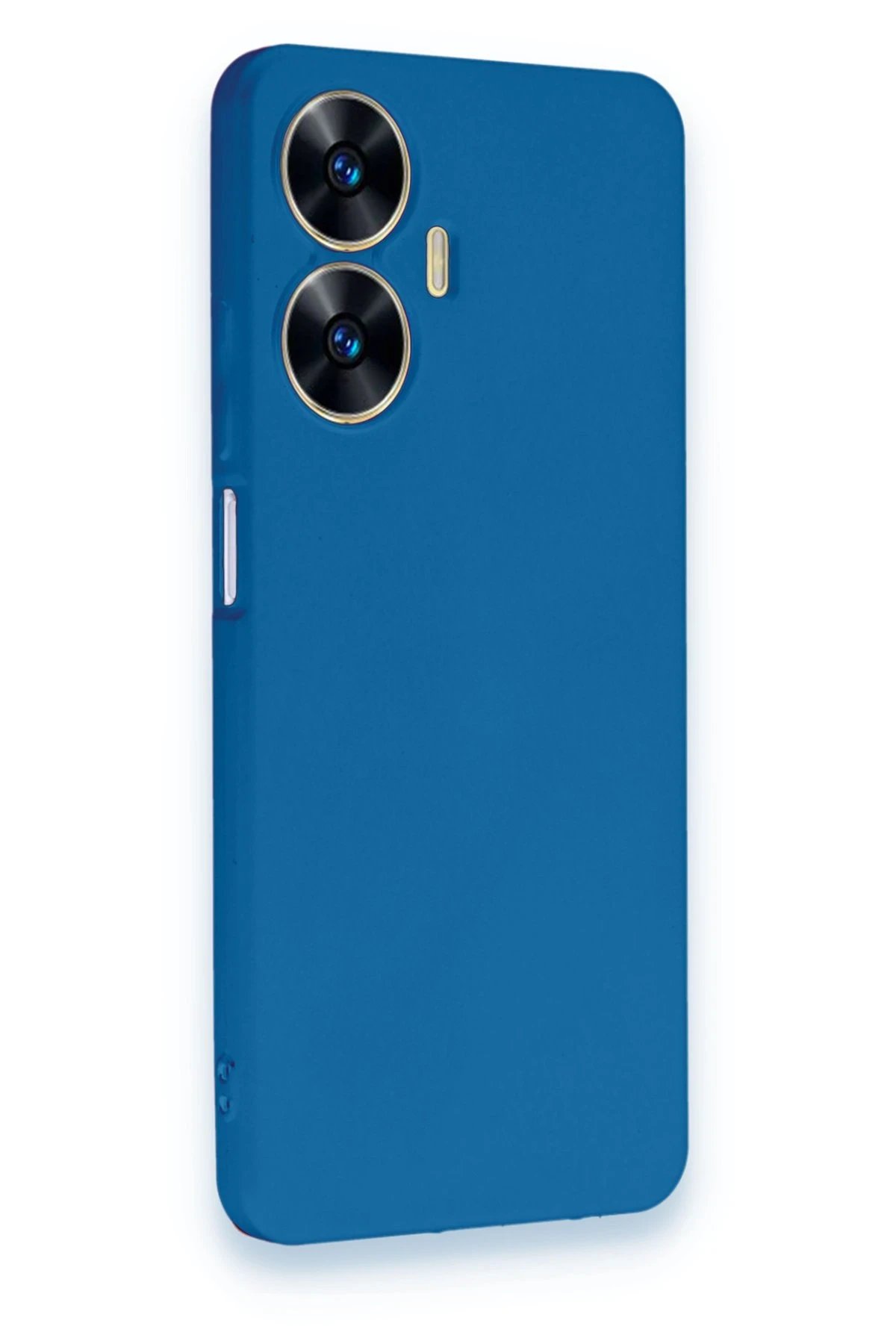 Realme C55 Kılıf First Silikon - Mavi-(5796) - Görsel 2