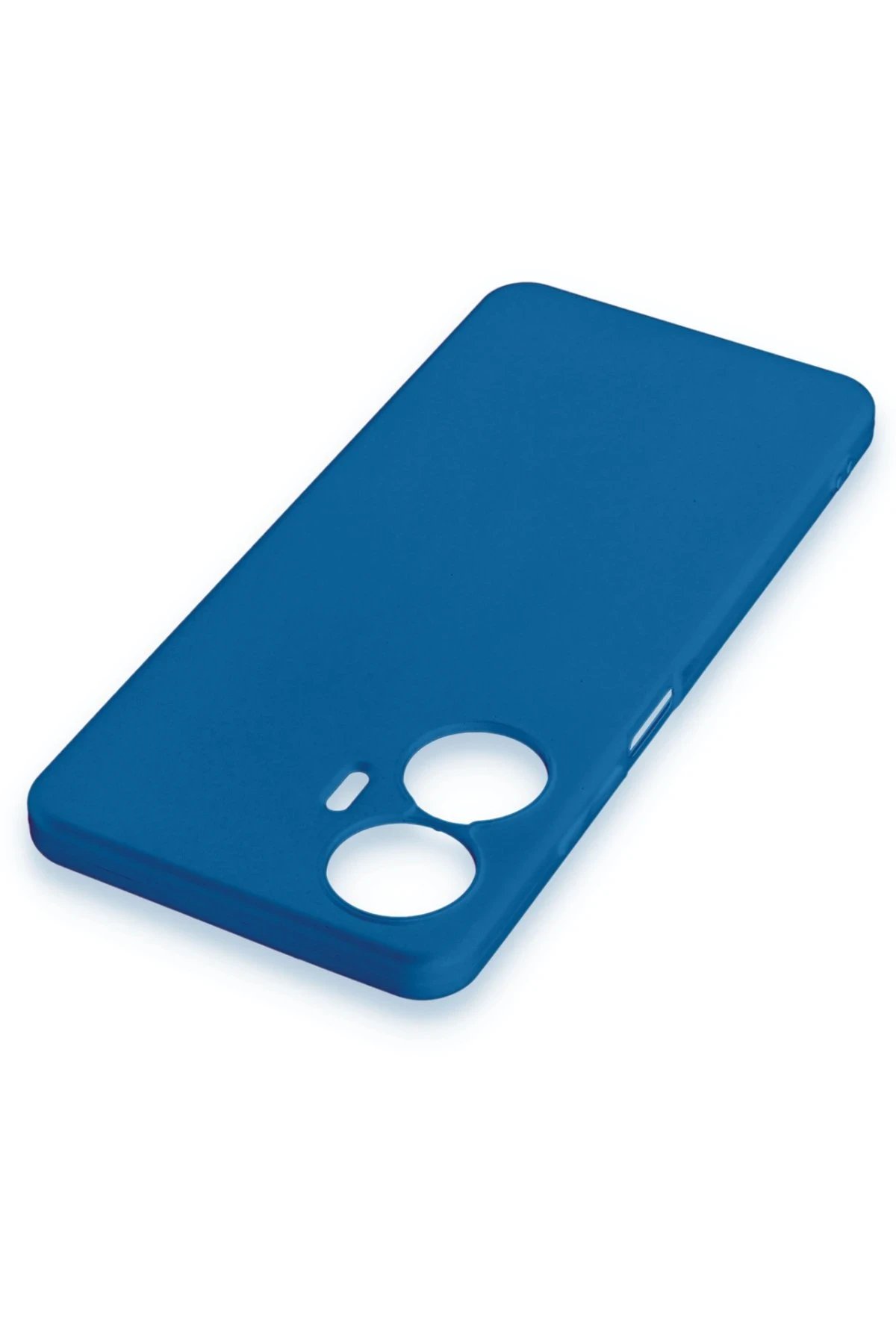 Realme C55 Kılıf First Silikon - Mavi-(5796) - Görsel 5