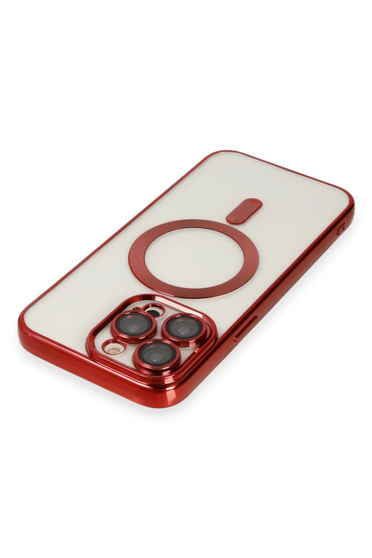 iPhone 15 Pro Kılıf Kross Magneticsafe Kapak - Kırmızı-(5796) - Görsel 4