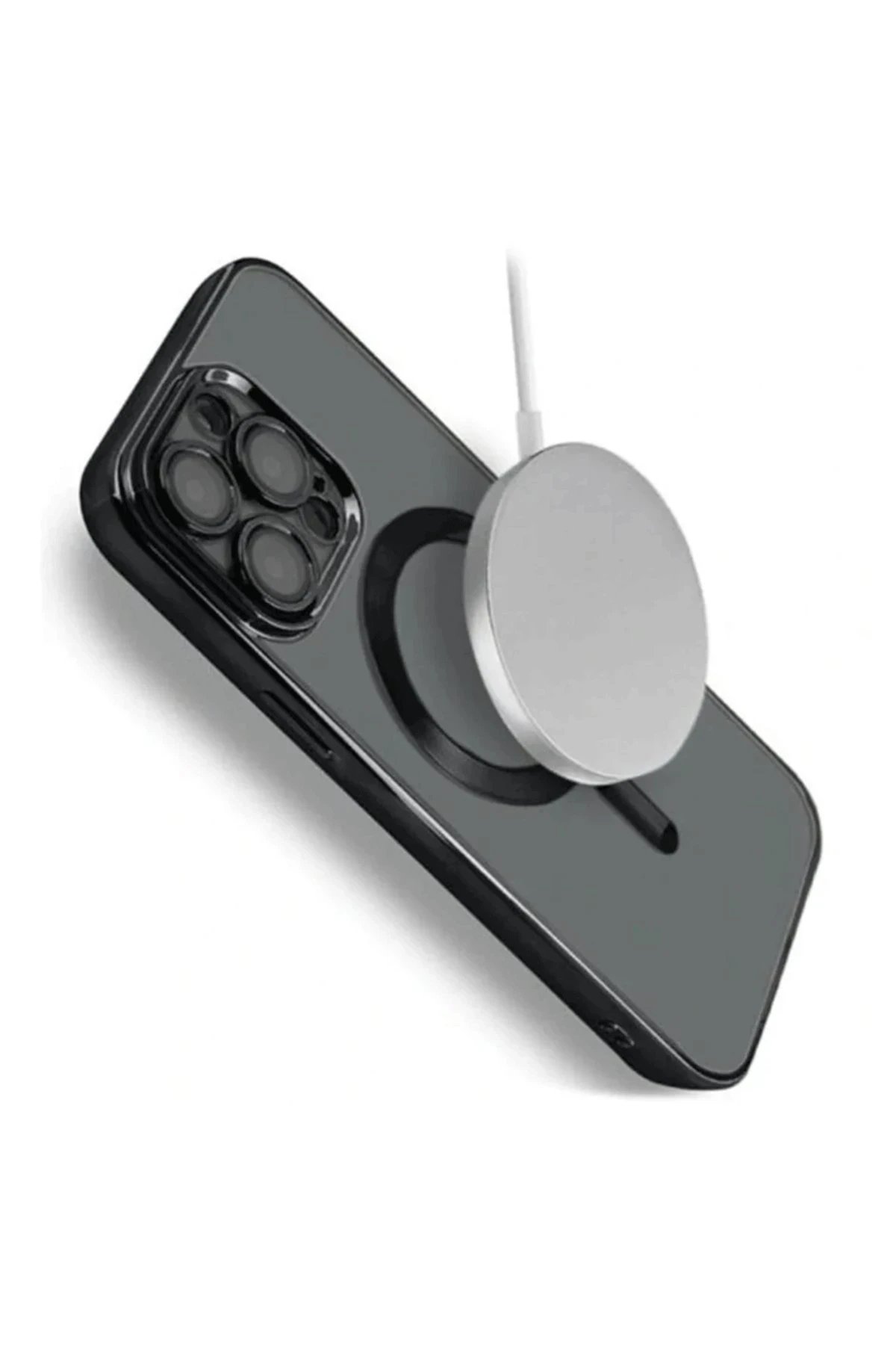 iPhone 15 Pro Kılıf Kross Magneticsafe Kapak - Gold-(5796) - Görsel 4