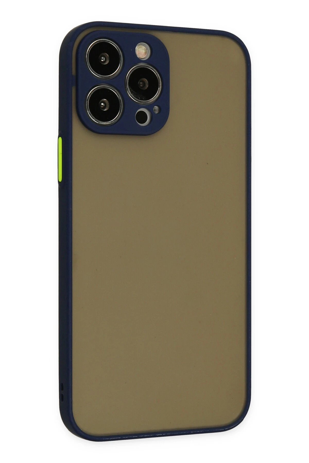 iPhone 15 Pro Max Kılıf Montreal Silikon Kapak - Lacivert-(5796) - Görsel 2