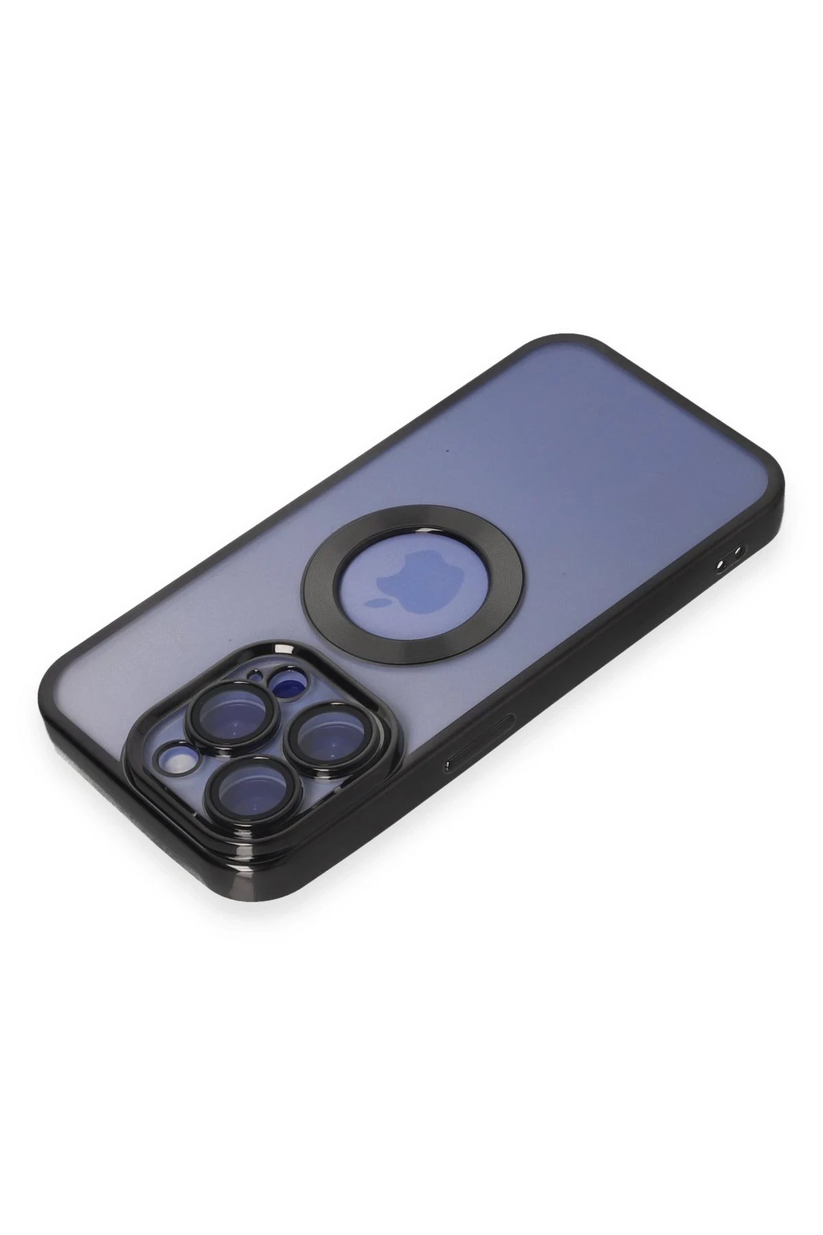 iPhone 15 Pro Kılıf Slot Silikon - Siyah-(5796) - Görsel 3