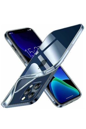 iPhone 15 Pro Kılıf Lüx Şeffaf Silikon-(5796)