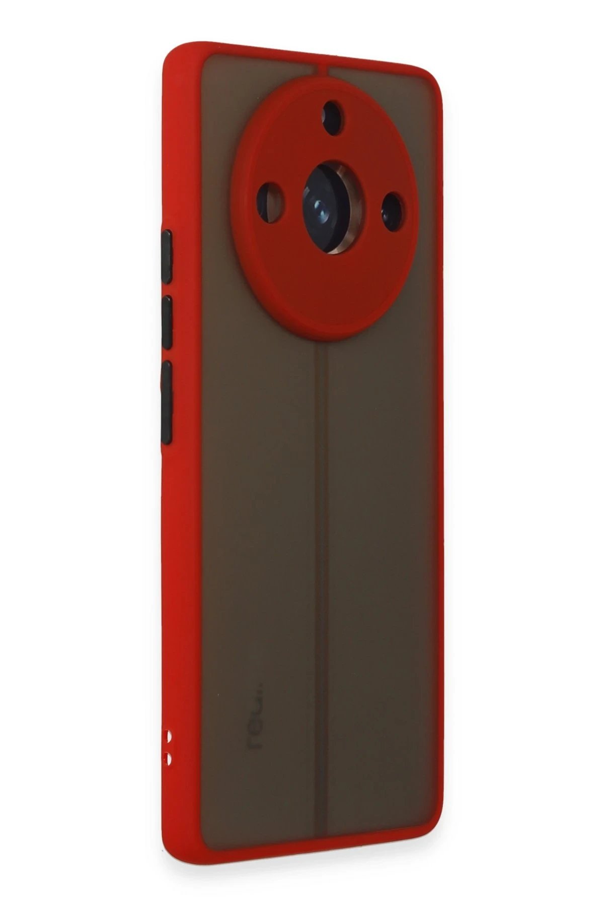 Realme 11 Pro Kılıf Montreal Silikon Kapak - Kırmızı-(5796) - Görsel 2