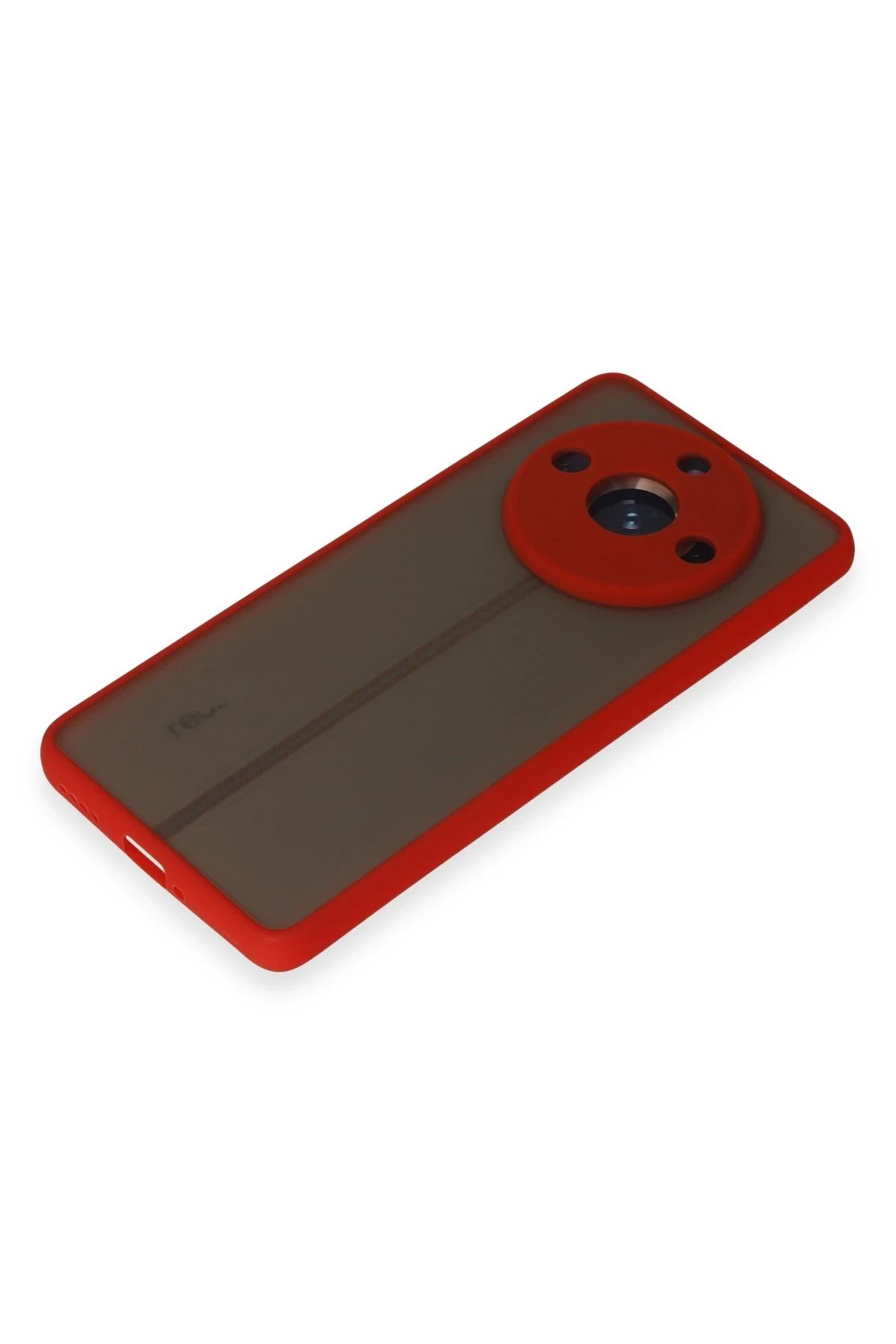 Realme 11 Pro Kılıf Montreal Silikon Kapak - Kırmızı-(5796) - Görsel 4