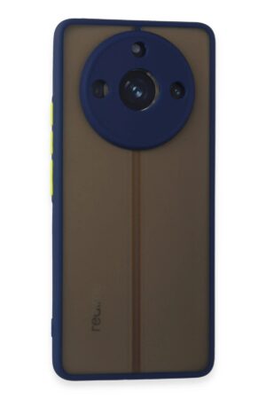 Realme 11 Pro Kılıf Montreal Silikon Kapak - Lacivert-(5796)