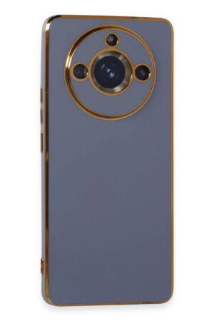 Realme 11 Pro Kılıf Volet Silikon - Mavi-(5796)