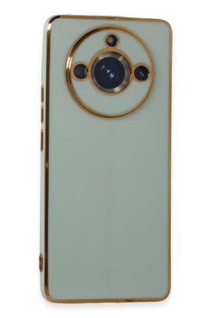 Realme 11 Pro Kılıf Volet Silikon - Açık Yeşil-(5796)
