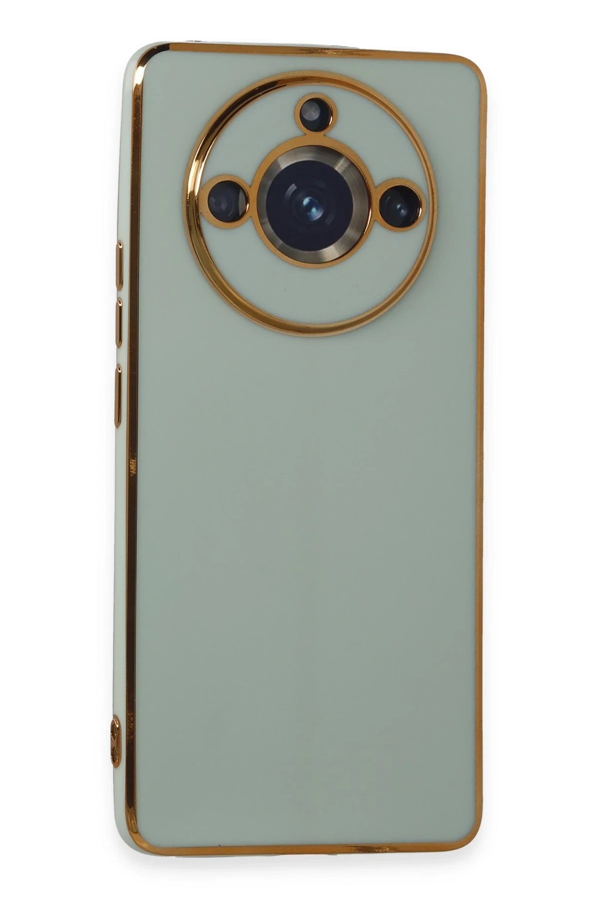 Realme 11 Pro Kılıf Volet Silikon - Açık Yeşil-(5796)