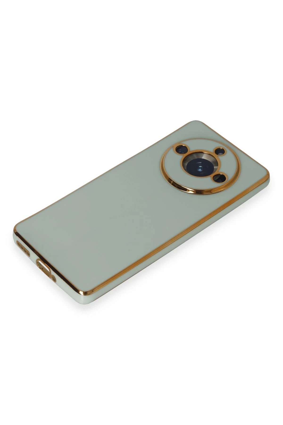 Realme 11 Pro Kılıf Volet Silikon - Açık Yeşil-(5796) - Görsel 4